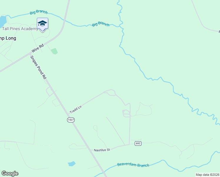 map of restaurants, bars, coffee shops, grocery stores, and more near 171 Tradd Lane in Aiken