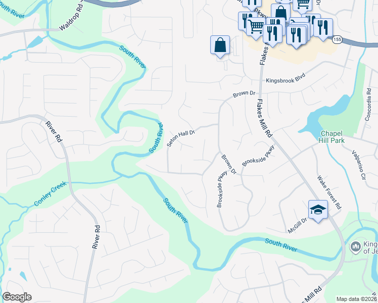 map of restaurants, bars, coffee shops, grocery stores, and more near 3693 Occidental Court in Decatur