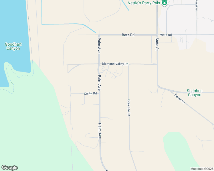 map of restaurants, bars, coffee shops, grocery stores, and more near 30920 Palm Avenue in Hemet