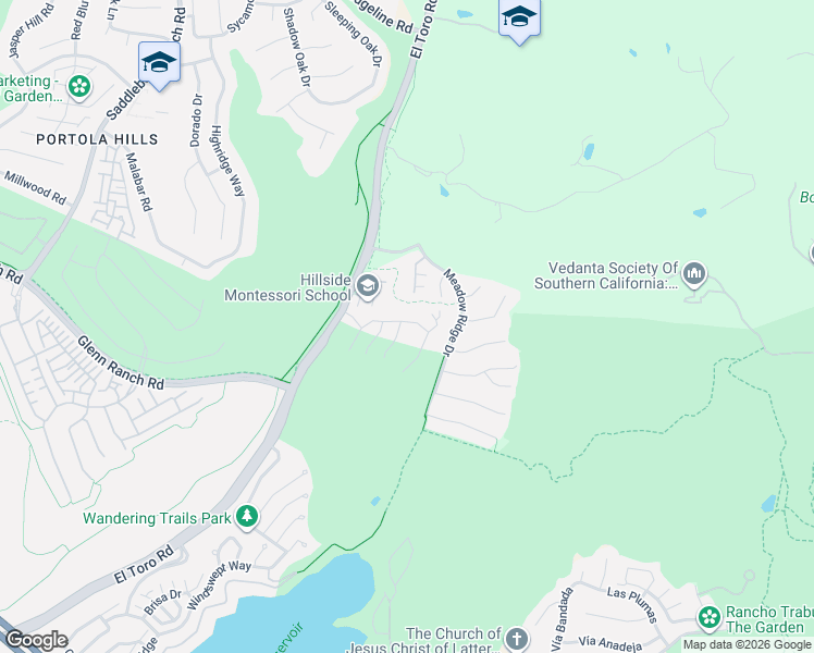 map of restaurants, bars, coffee shops, grocery stores, and more near 11 Cielo Arroyo in Mission Viejo