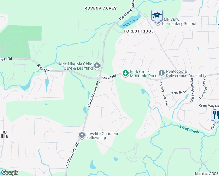 map of restaurants, bars, coffee shops, grocery stores, and more near 3771 Soapstone Road in Decatur