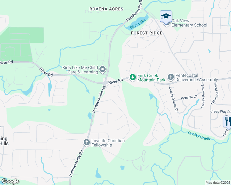 map of restaurants, bars, coffee shops, grocery stores, and more near 3771 Soapstone Road in Decatur