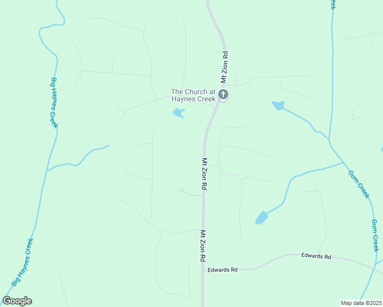 map of restaurants, bars, coffee shops, grocery stores, and more near 1117 Mount Zion Road in Oxford