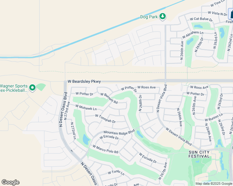 map of restaurants, bars, coffee shops, grocery stores, and more near 26974 West Burnett Road in Buckeye