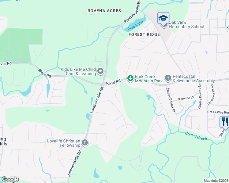 map of restaurants, bars, coffee shops, grocery stores, and more near 3771 Soapstone Road in Decatur