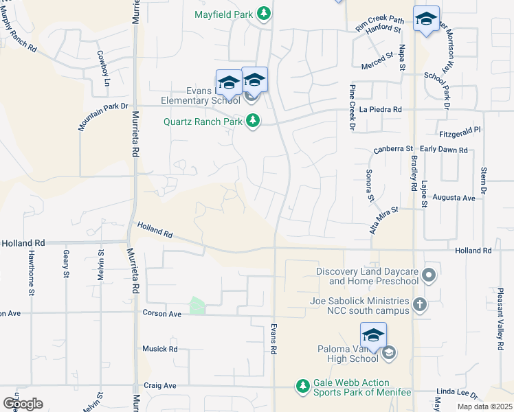 map of restaurants, bars, coffee shops, grocery stores, and more near 30826 Yellow Poplar Circle in Menifee