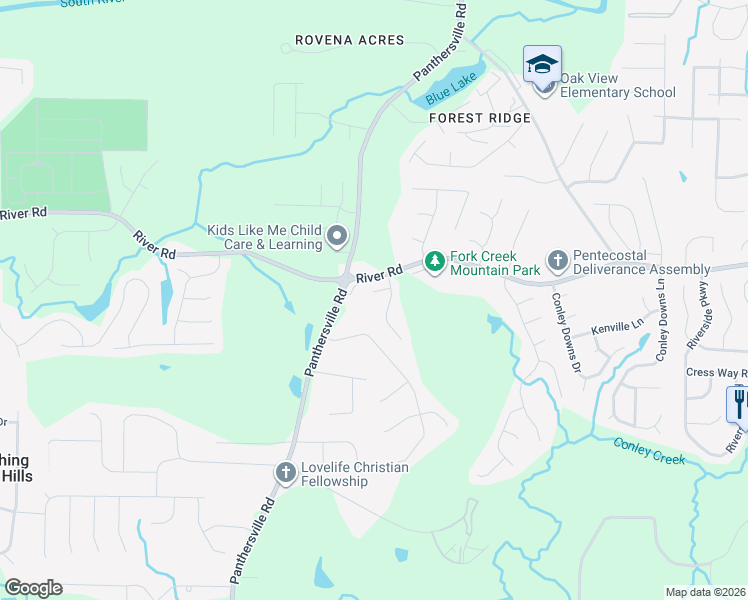 map of restaurants, bars, coffee shops, grocery stores, and more near 1761 Soapstone Court in Decatur