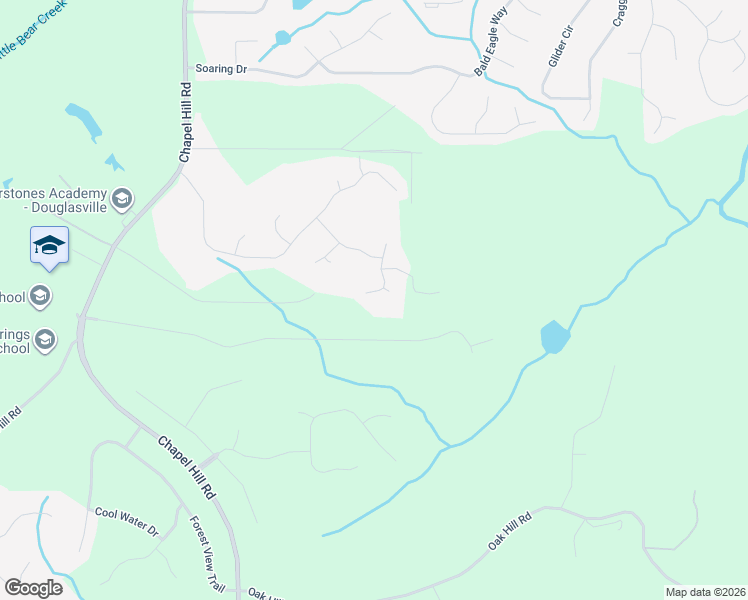 map of restaurants, bars, coffee shops, grocery stores, and more near 4233 Sturbridge Drive in Douglasville