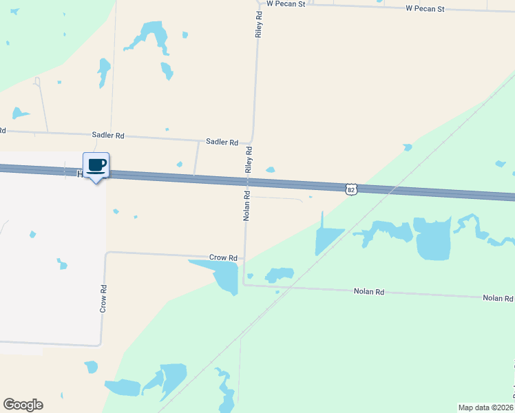 map of restaurants, bars, coffee shops, grocery stores, and more near 59 Noland Road in Whitesboro
