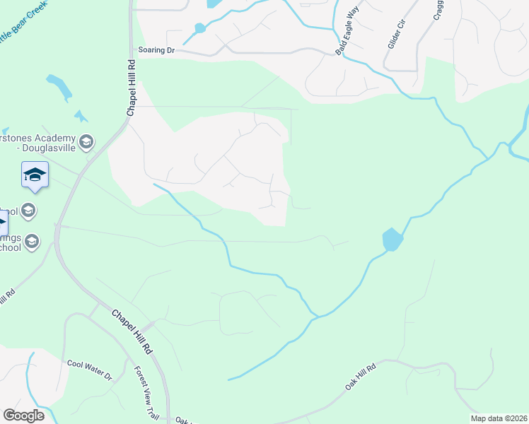 map of restaurants, bars, coffee shops, grocery stores, and more near 4233 Sturbridge Drive in Douglasville