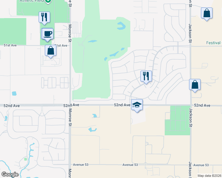 map of restaurants, bars, coffee shops, grocery stores, and more near 82390 Cathedral Canyon Drive in Indio