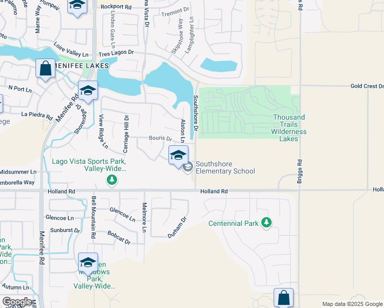 map of restaurants, bars, coffee shops, grocery stores, and more near 29495 Glenhurst Circle in Menifee