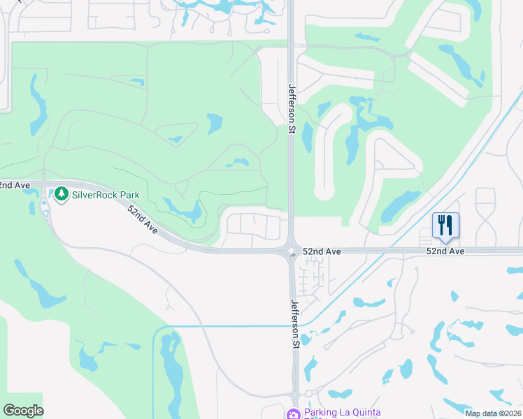 map of restaurants, bars, coffee shops, grocery stores, and more near 79950 Citrus in La Quinta