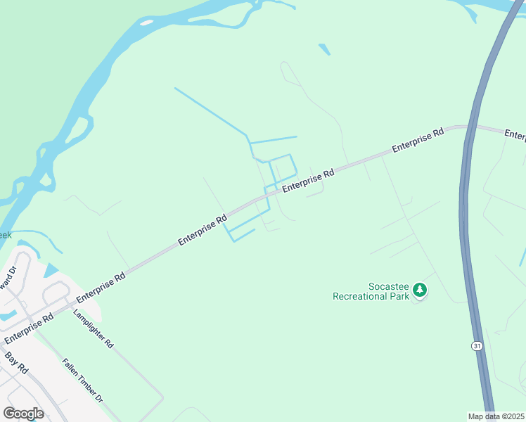 map of restaurants, bars, coffee shops, grocery stores, and more near 7645 Enterprise Road in Myrtle Beach