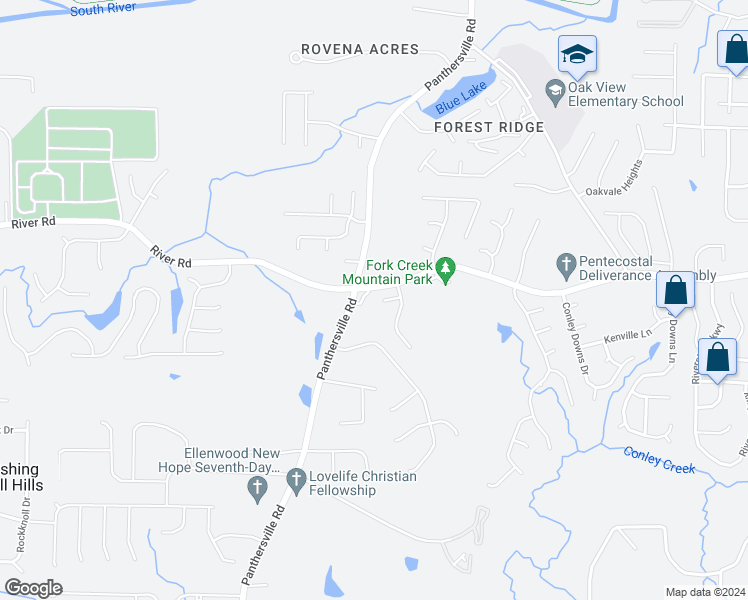 map of restaurants, bars, coffee shops, grocery stores, and more near 1754 Soapstone Court in Decatur