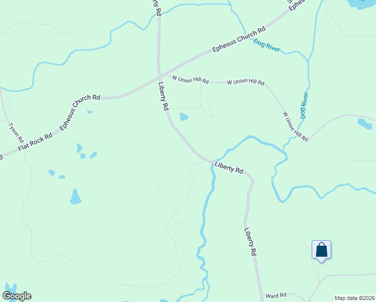 map of restaurants, bars, coffee shops, grocery stores, and more near 4835 Liberty Road in Villa Rica