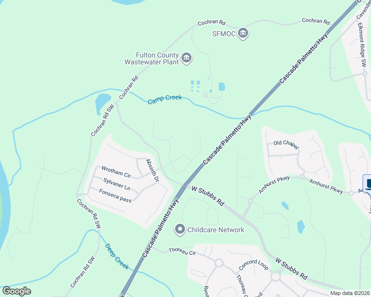 map of restaurants, bars, coffee shops, grocery stores, and more near 7860 Wrotham Circle in Atlanta