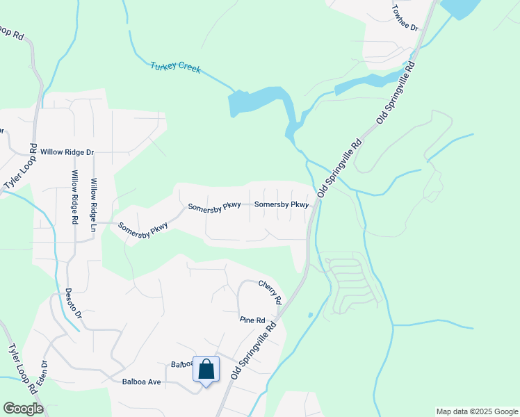 map of restaurants, bars, coffee shops, grocery stores, and more near 5521 Kennesaw Pass in Pinson