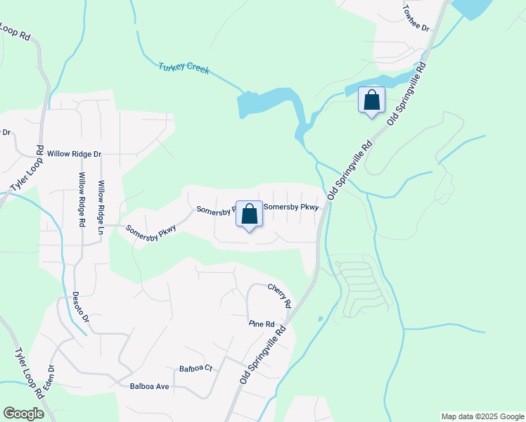 map of restaurants, bars, coffee shops, grocery stores, and more near 5521 Kennesaw Pass in Pinson