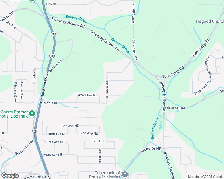 map of restaurants, bars, coffee shops, grocery stores, and more near 509 Bailey Drive in Birmingham