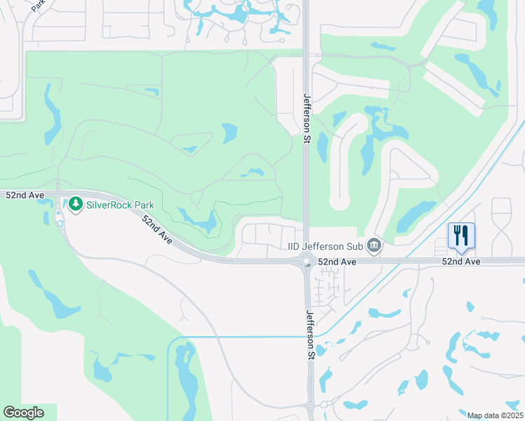 map of restaurants, bars, coffee shops, grocery stores, and more near 79930 Citrus in La Quinta