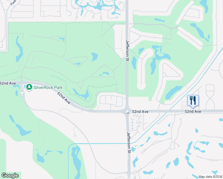 map of restaurants, bars, coffee shops, grocery stores, and more near 79950 Citrus in La Quinta
