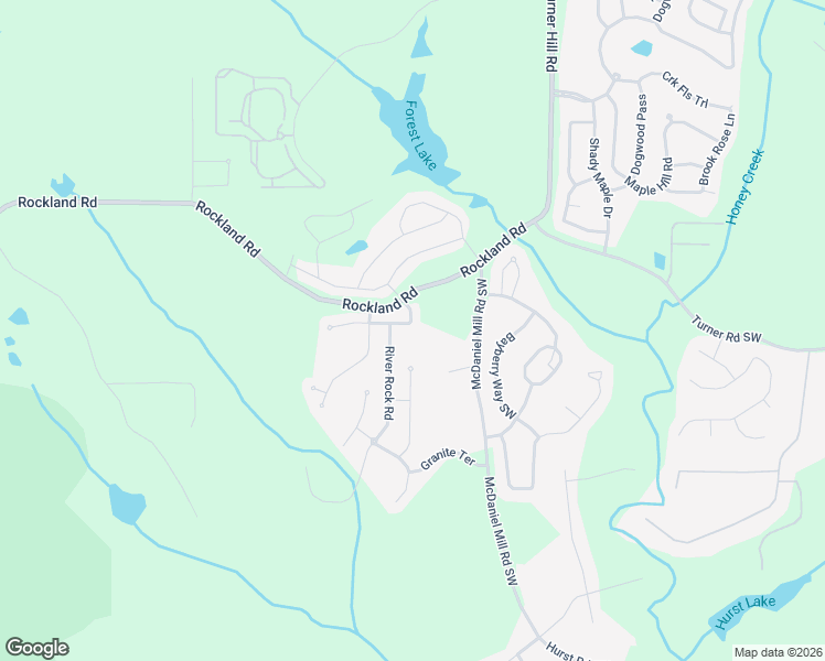 map of restaurants, bars, coffee shops, grocery stores, and more near 7225 Bedrock Circle in Stonecrest