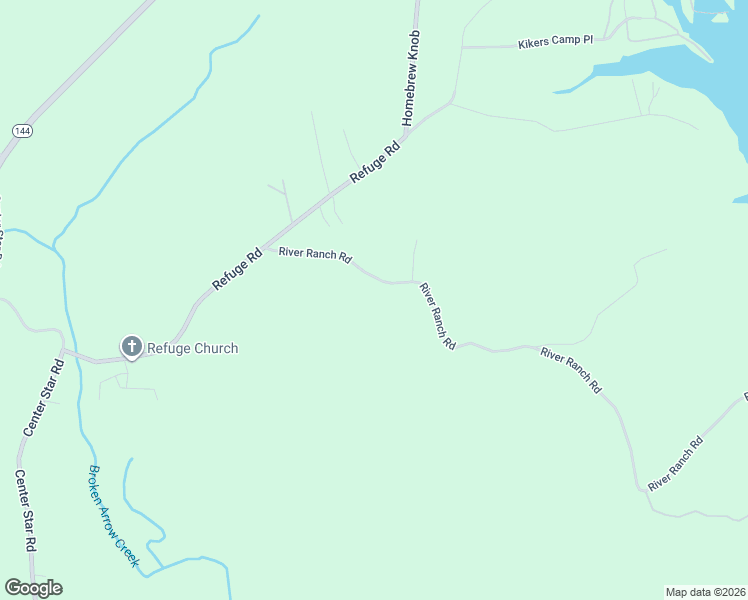 map of restaurants, bars, coffee shops, grocery stores, and more near 292 River Ranch Road in Ragland