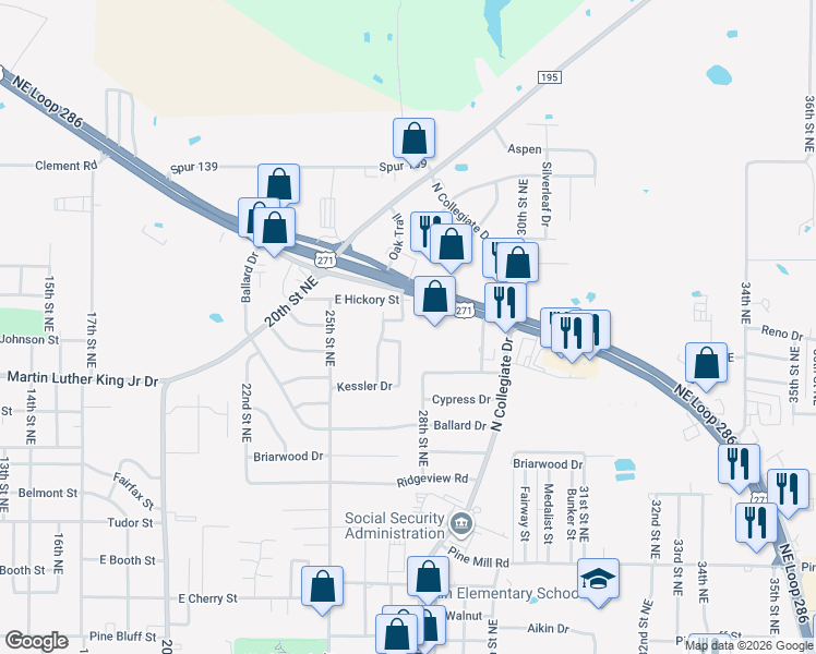 map of restaurants, bars, coffee shops, grocery stores, and more near 2640-42 Beverly Drive in Paris
