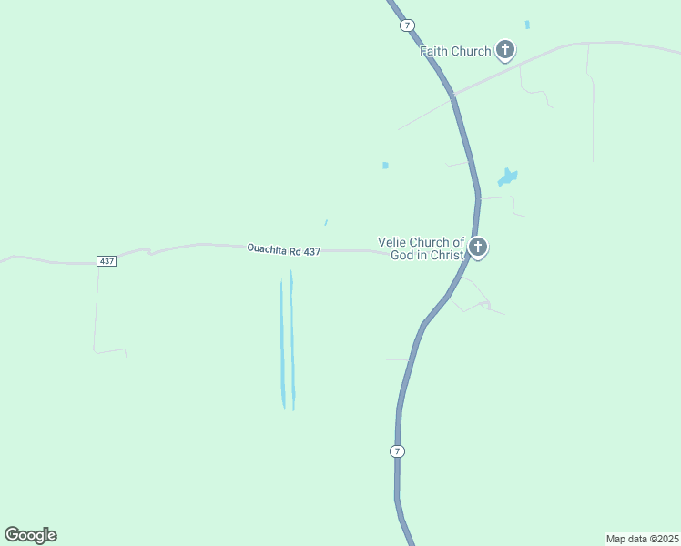 map of restaurants, bars, coffee shops, grocery stores, and more near 167 Ouachita 437 in Camden