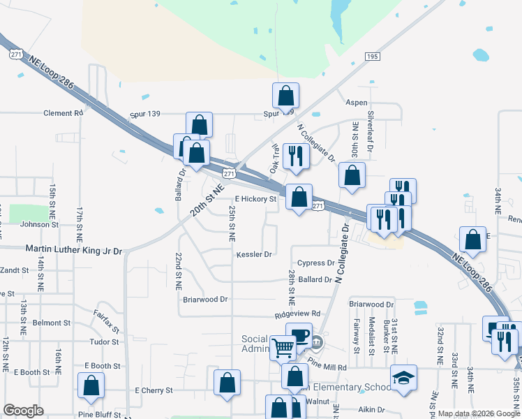 map of restaurants, bars, coffee shops, grocery stores, and more near 2640-42 Beverly Drive in Paris