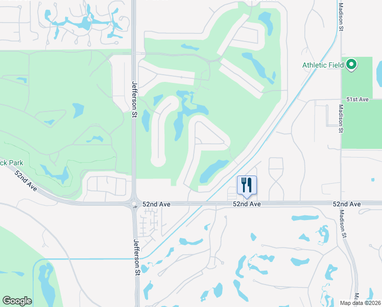 map of restaurants, bars, coffee shops, grocery stores, and more near 80335 Camarillo Way in La Quinta