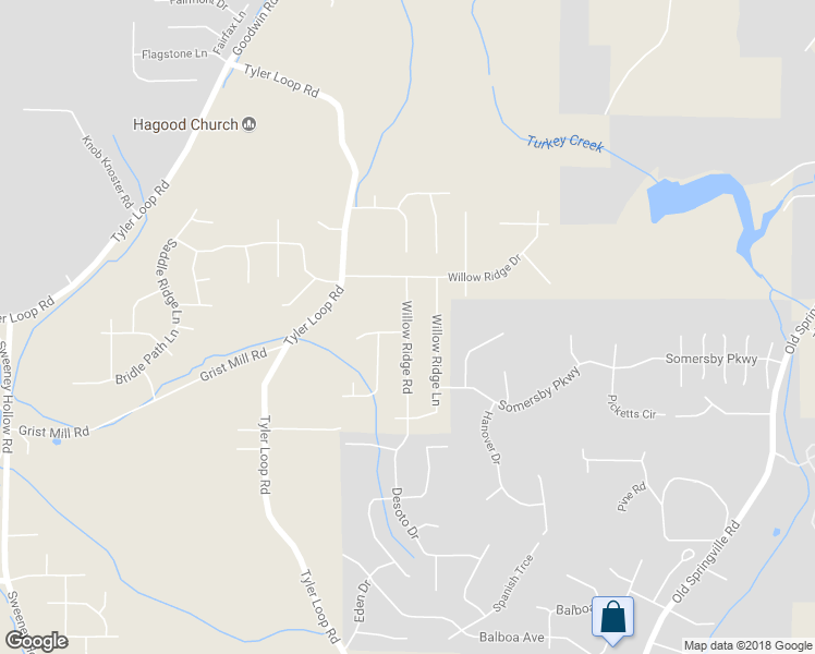 map of restaurants, bars, coffee shops, grocery stores, and more near 5815 Willow Ridge Road in Pinson