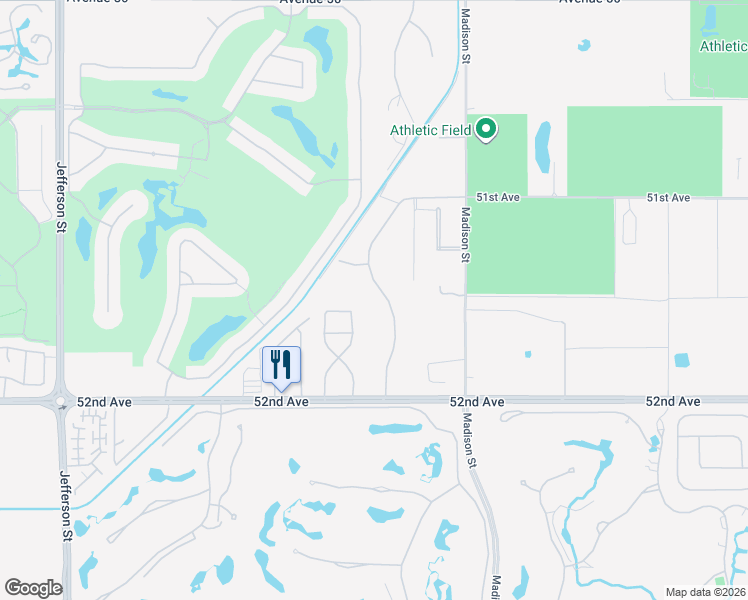 map of restaurants, bars, coffee shops, grocery stores, and more near 80800 Vista Bonita Trail in La Quinta