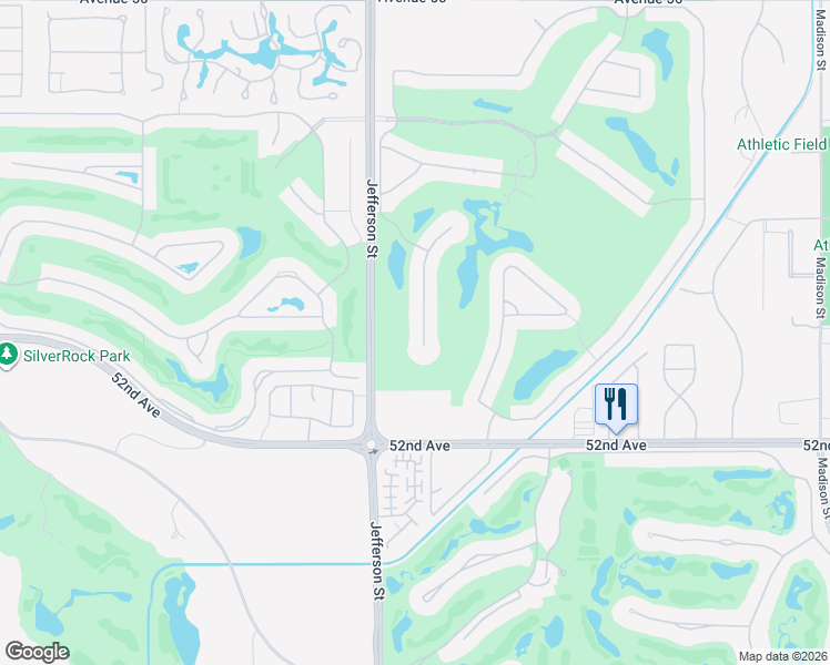 map of restaurants, bars, coffee shops, grocery stores, and more near 51432 Marbella Court in La Quinta