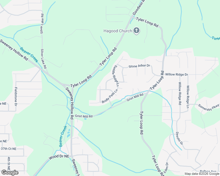 map of restaurants, bars, coffee shops, grocery stores, and more near 4883 Bridle Path Drive in Pinson