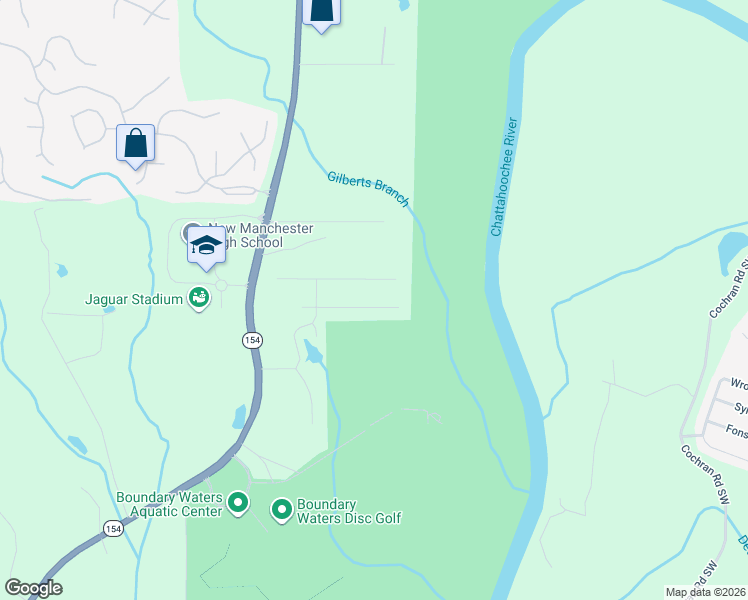 map of restaurants, bars, coffee shops, grocery stores, and more near 4716 Whispering Winds Place in Douglasville