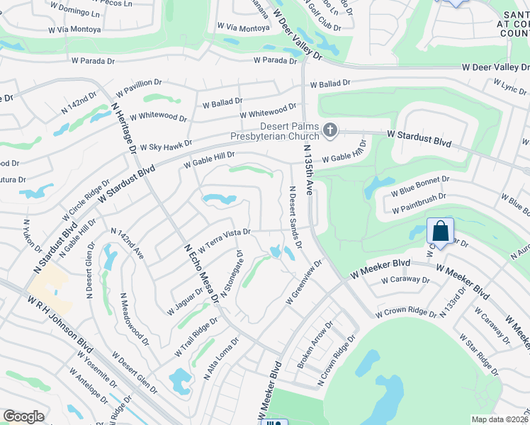 map of restaurants, bars, coffee shops, grocery stores, and more near 13533 West Springdale Drive in Sun City West
