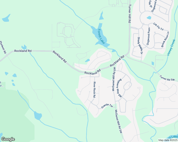 map of restaurants, bars, coffee shops, grocery stores, and more near 7161 Gladstone Circle in Stonecrest