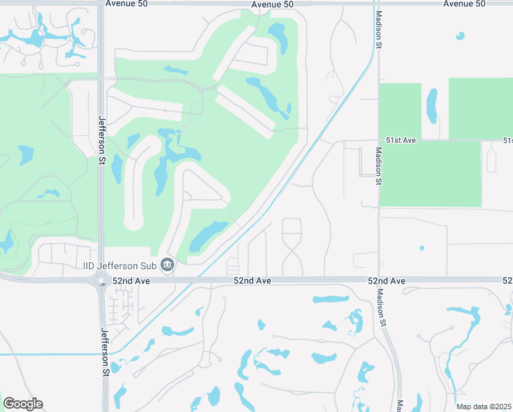 map of restaurants, bars, coffee shops, grocery stores, and more near 51417 El Dorado Drive in La Quinta