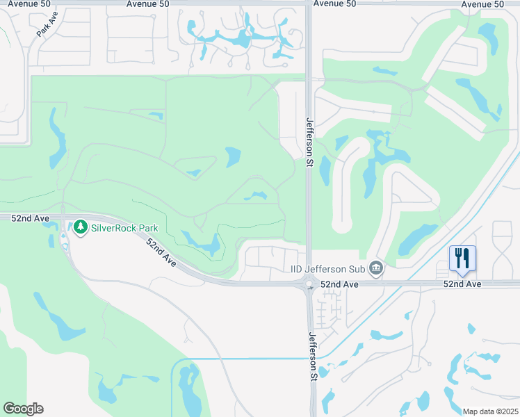 map of restaurants, bars, coffee shops, grocery stores, and more near 79855 Liga in La Quinta