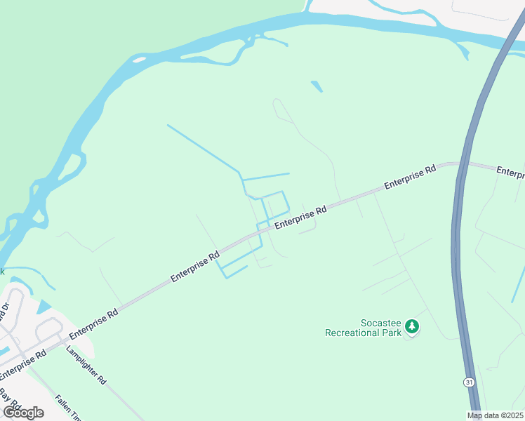 map of restaurants, bars, coffee shops, grocery stores, and more near 7704 Enterprise Road in Myrtle Beach