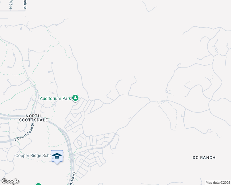 map of restaurants, bars, coffee shops, grocery stores, and more near 10412 East Robs Camp Road in Scottsdale