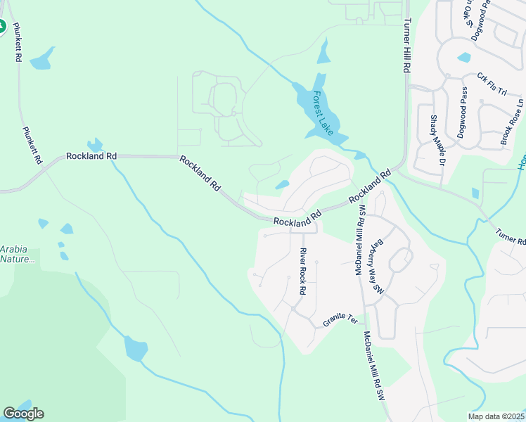 map of restaurants, bars, coffee shops, grocery stores, and more near 7119 Gladstone Circle in Stonecrest
