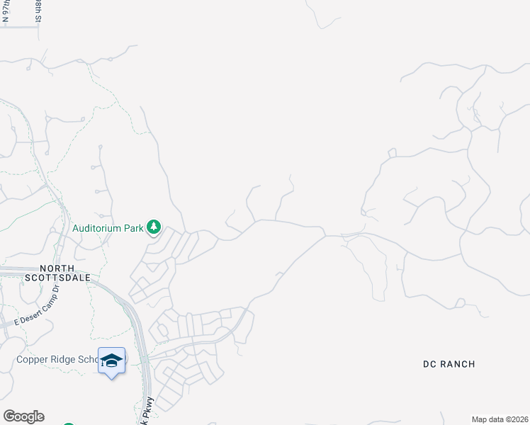 map of restaurants, bars, coffee shops, grocery stores, and more near 10412 East Robs Camp Road in Scottsdale