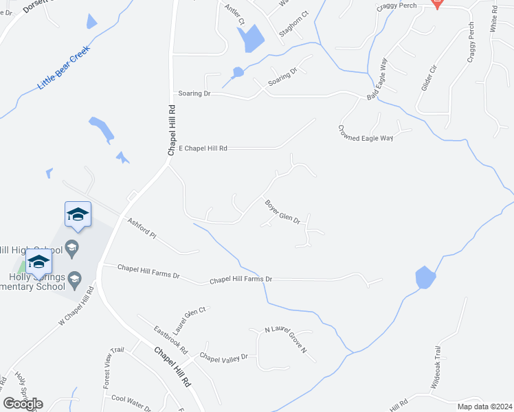map of restaurants, bars, coffee shops, grocery stores, and more near 4209 Sterling Pointe Drive in Douglasville