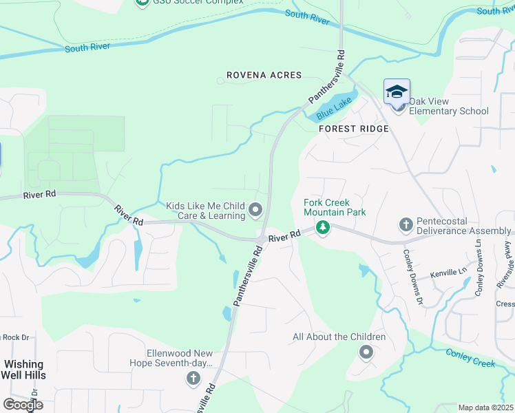 map of restaurants, bars, coffee shops, grocery stores, and more near 3668 Summit Trce in Decatur