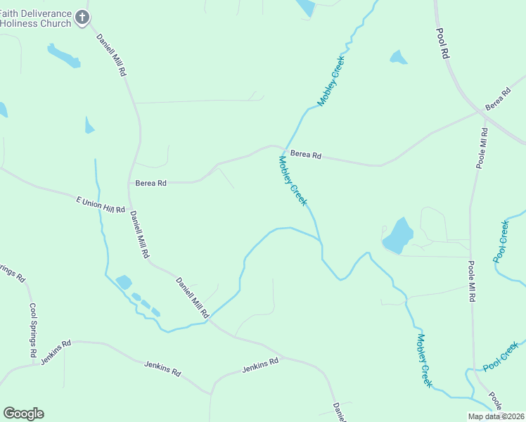 map of restaurants, bars, coffee shops, grocery stores, and more near 8167 Berea Road in Winston
