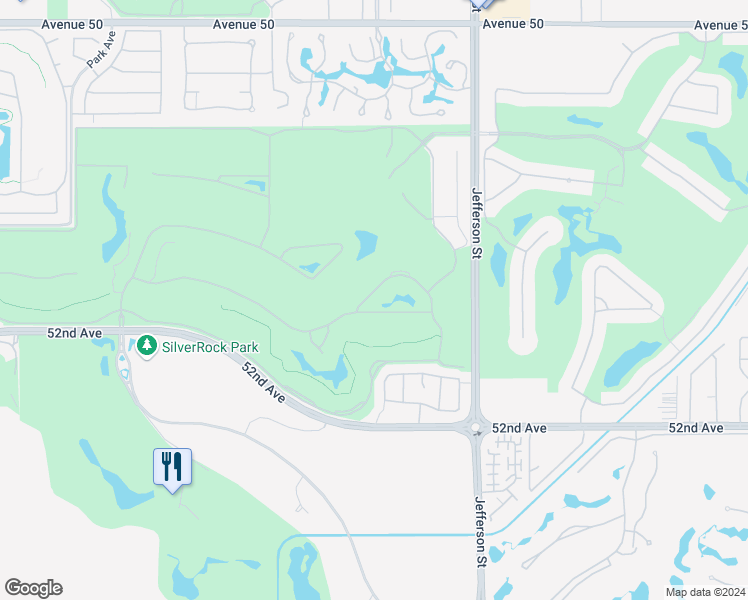map of restaurants, bars, coffee shops, grocery stores, and more near 79775 Tangelo in La Quinta