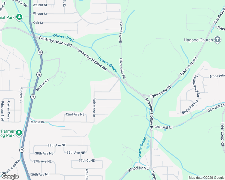 map of restaurants, bars, coffee shops, grocery stores, and more near 3125 Cobblestone Drive in Birmingham